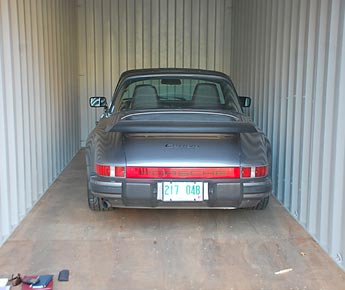 Unit 8B - 8 x 20 box trailer suitable for household goods or cars